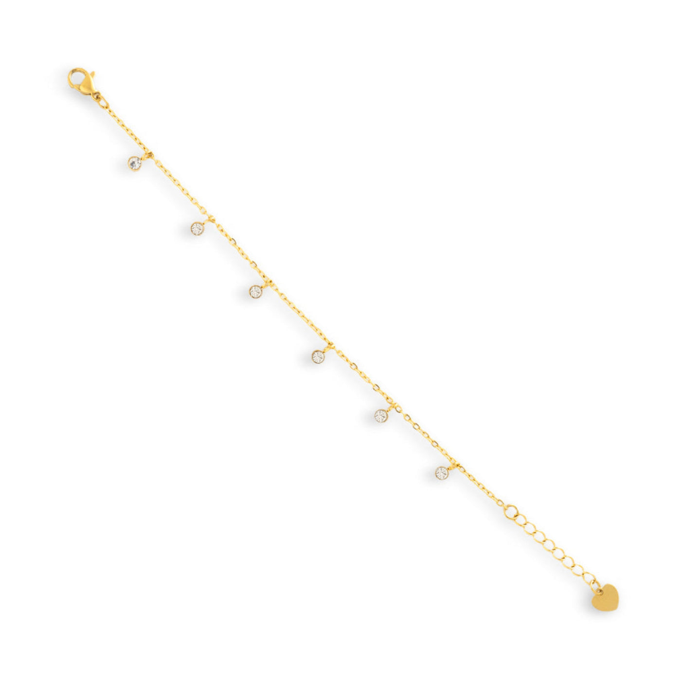Dainty Crystal Drop Bracelet