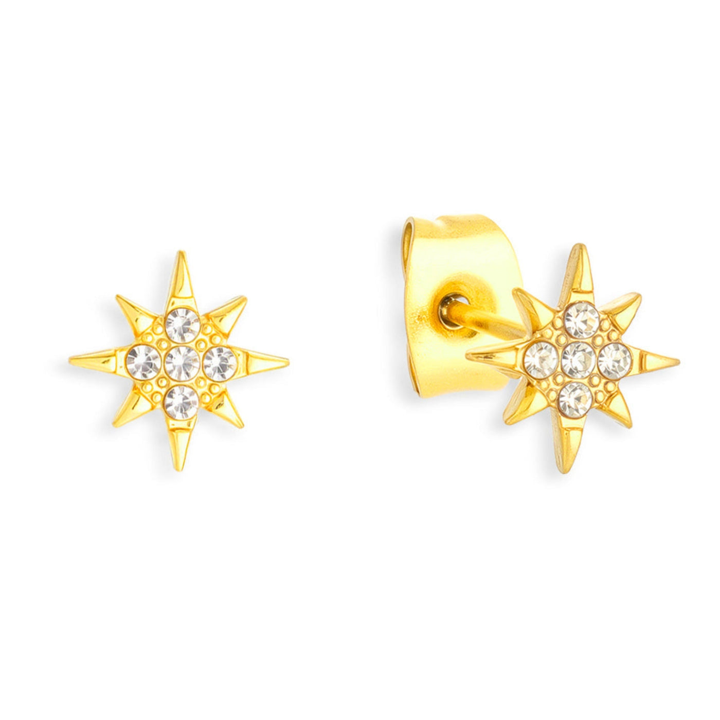 North Star Crystal Studs