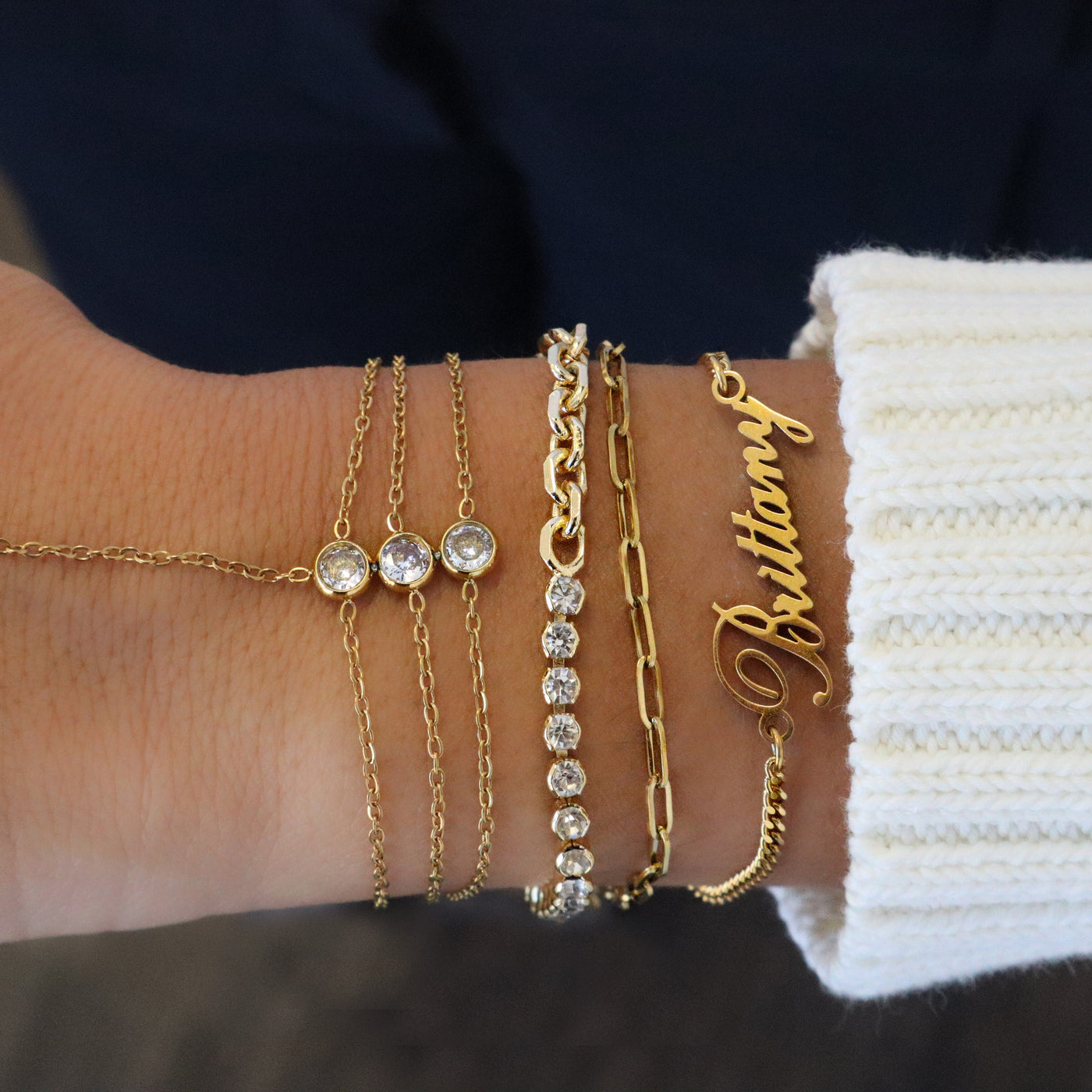 Custom/Personalized Nameplate Curb Bracelet