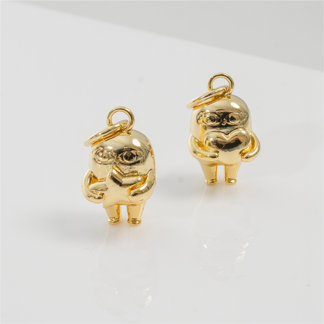 Ketnipz Bean Heart Charm