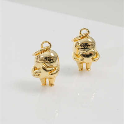 Ketnipz Bean Heart Charm