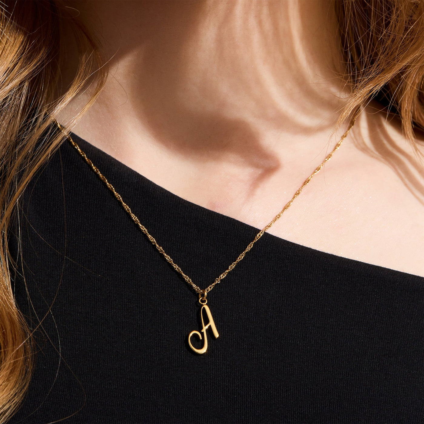 Golden Letter Necklace